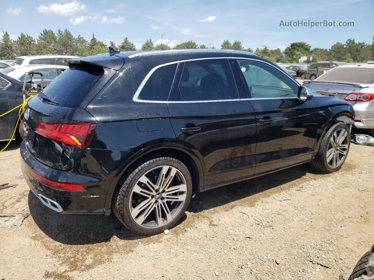 2018 Audi Sq5 Prestige Черный vin: WA1C4BFY6J2151547