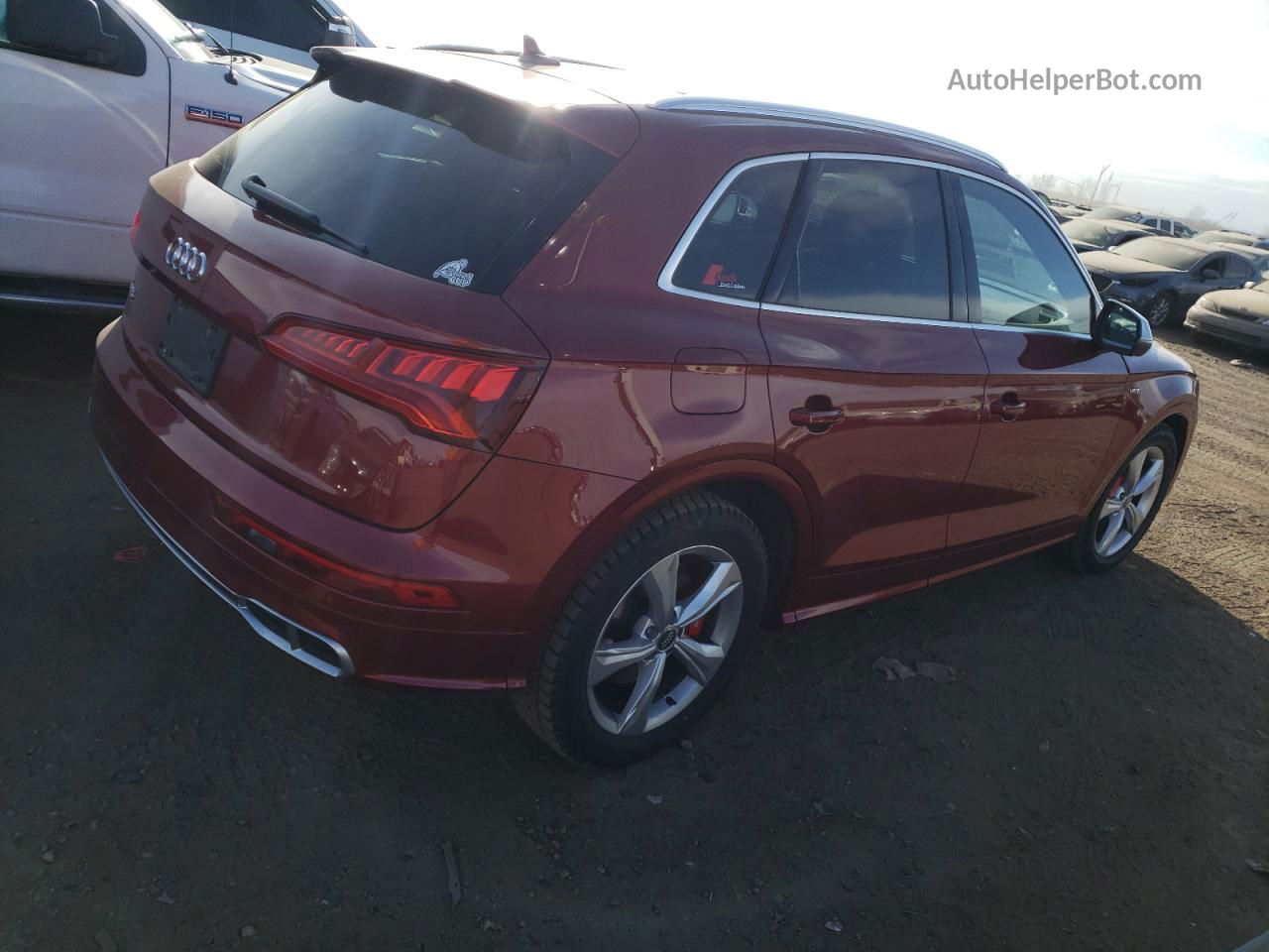 2018 Audi Sq5 Prestige Red vin: WA1C4BFY7J2055314