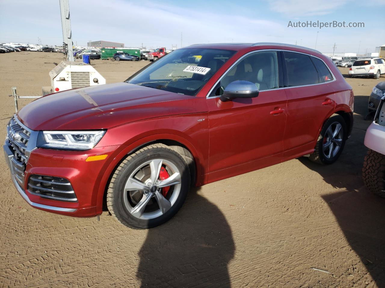 2018 Audi Sq5 Prestige Red vin: WA1C4BFY7J2055314