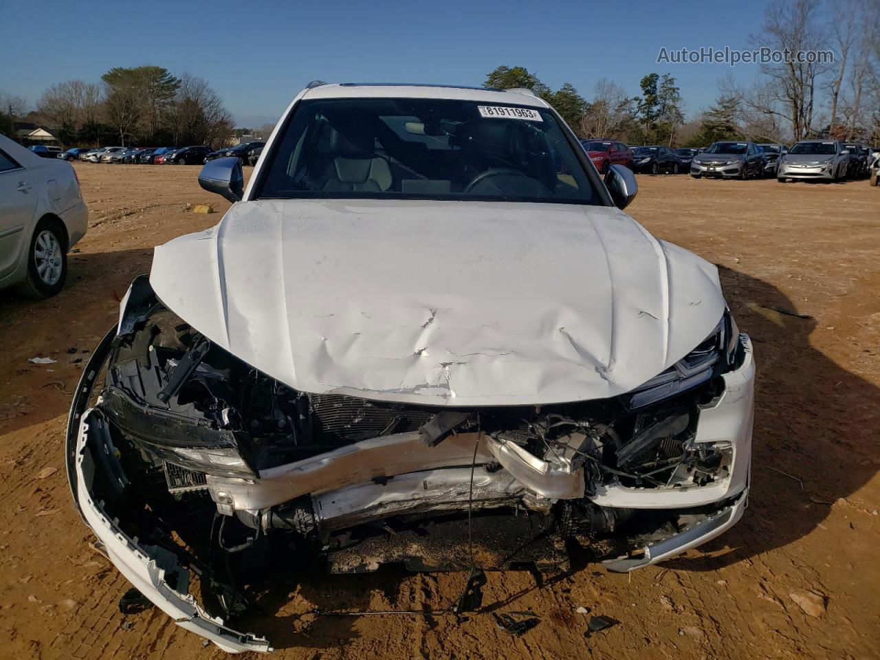 2018 Audi Sq5 Prestige White vin: WA1C4BFYXJ2183336