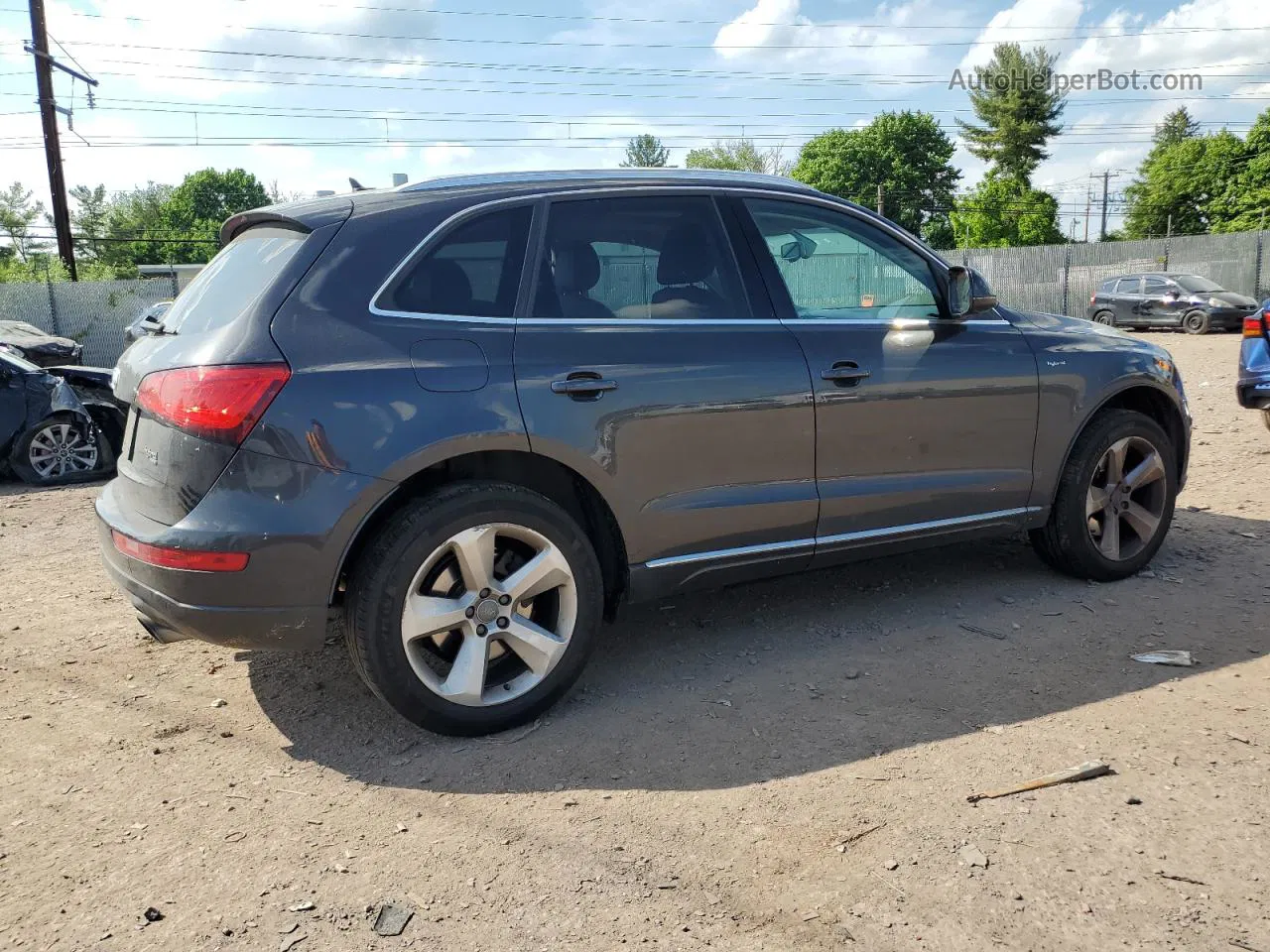 2014 Audi Q5 Premium Hybrid Charcoal vin: WA1C8AFP9EA022199