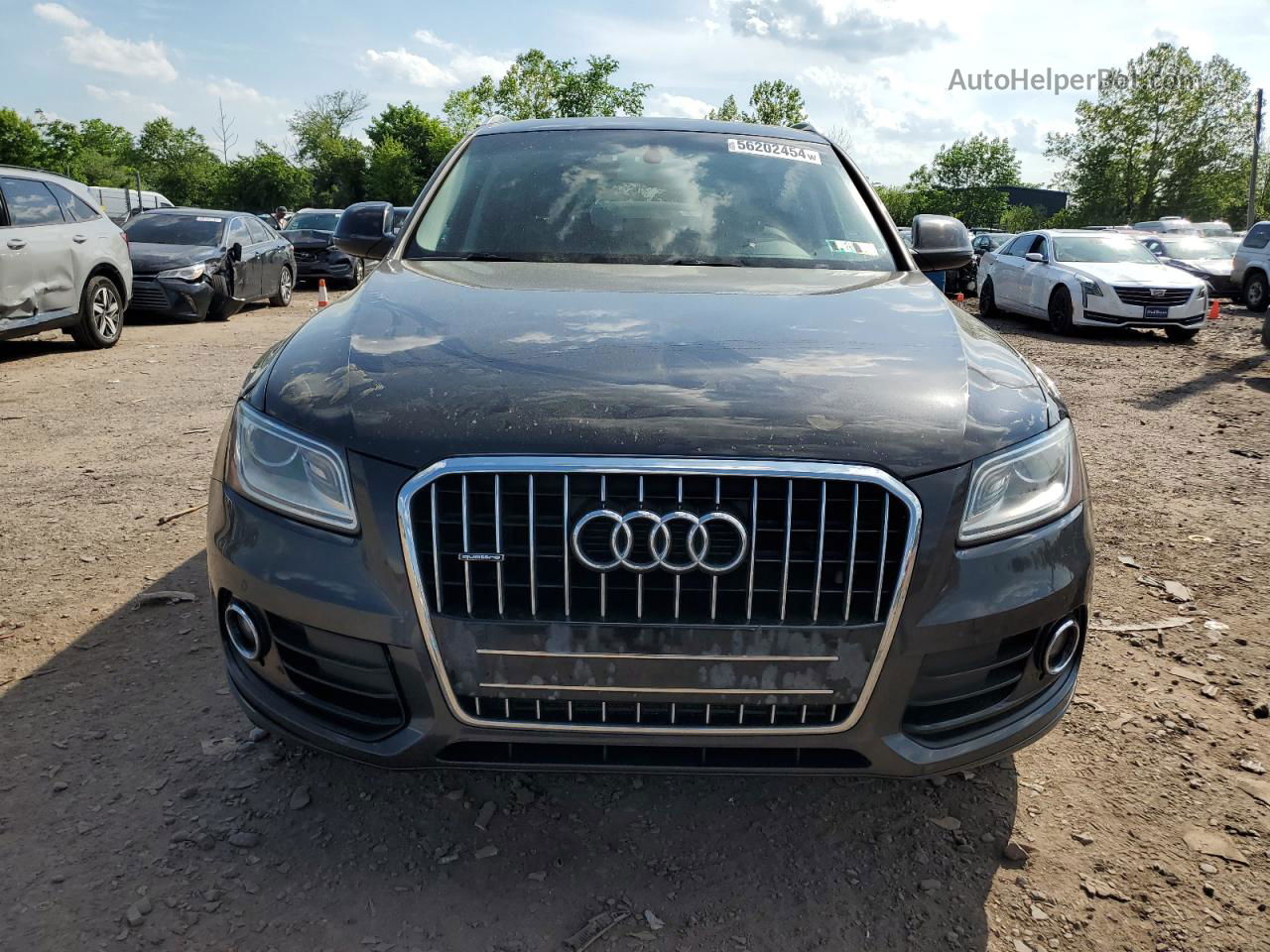 2014 Audi Q5 Premium Hybrid Угольный vin: WA1C8AFP9EA022199