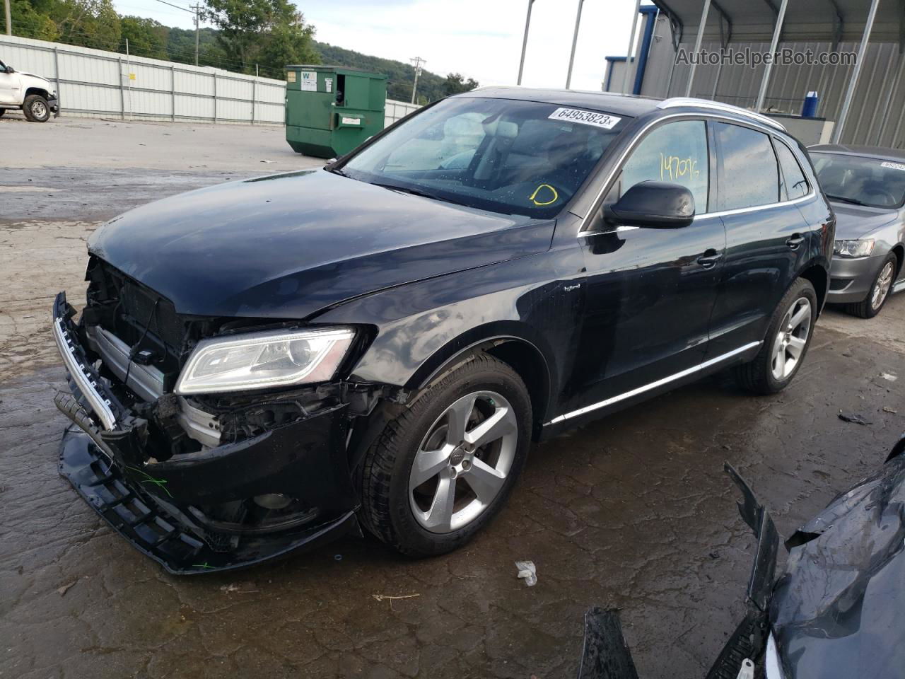 2014 Audi Q5 Premium Hybrid Black vin: WA1C8BFP5EA018186