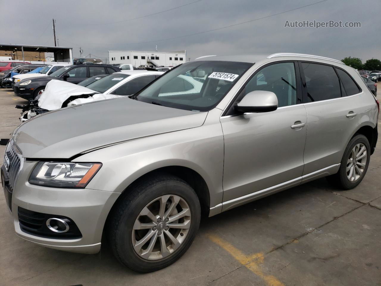 2014 Audi Q5 Premium Gold vin: WA1CFAFP0EA012165