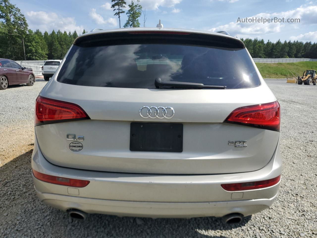 2014 Audi Q5 Premium Gold vin: WA1CFAFP0EA050091