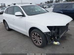 2014 Audi Q5 Premium White vin: WA1CFAFP1EA042310