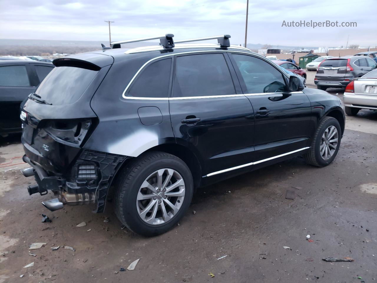 2014 Audi Q5 Premium Черный vin: WA1CFAFP1EA055980