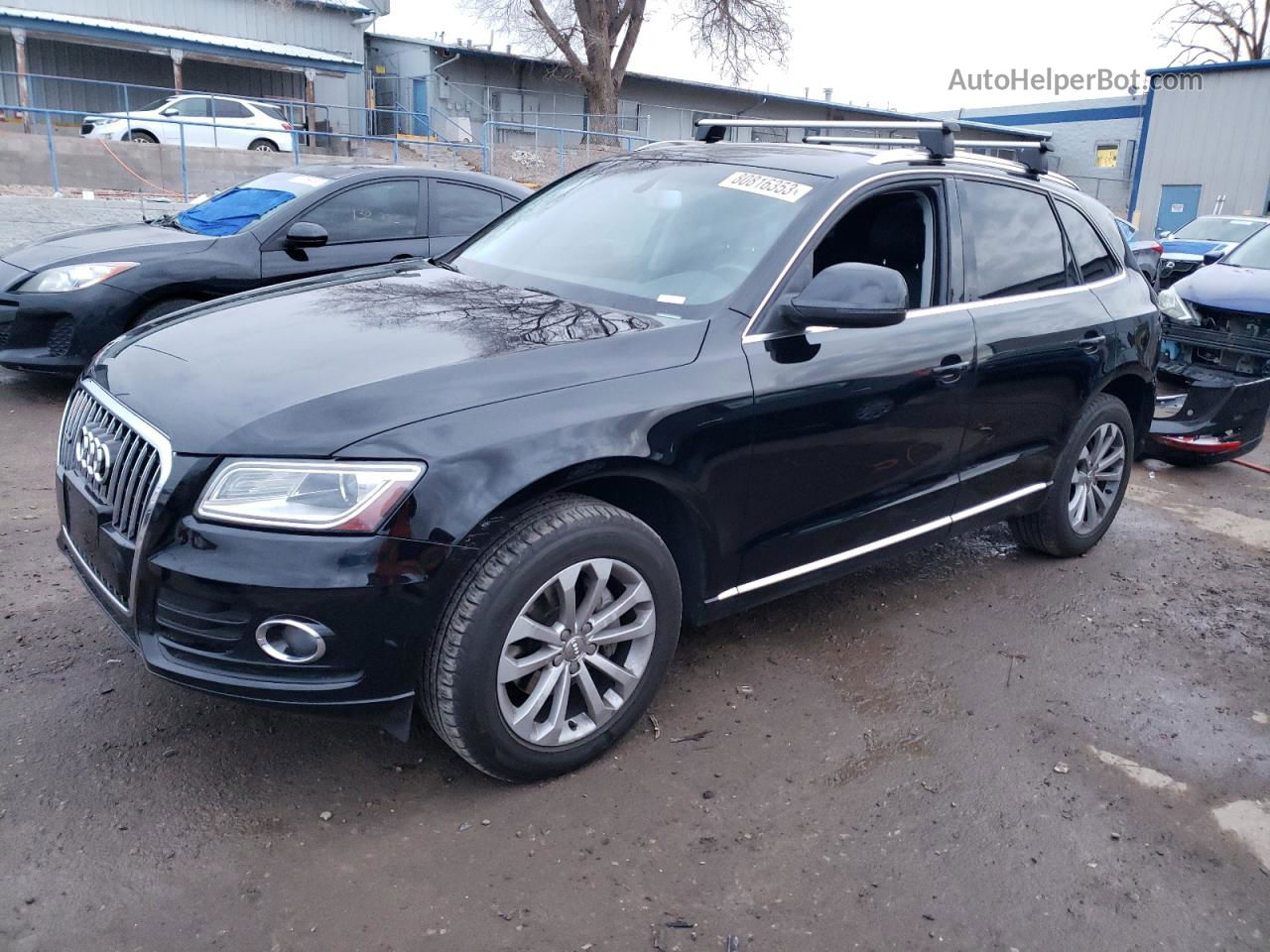 2014 Audi Q5 Premium Черный vin: WA1CFAFP1EA055980