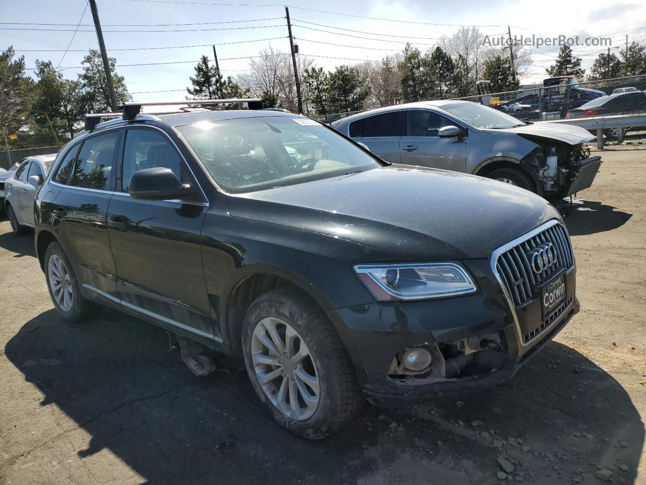 2014 Audi Q5 Premium Black vin: WA1CFAFP2EA041344