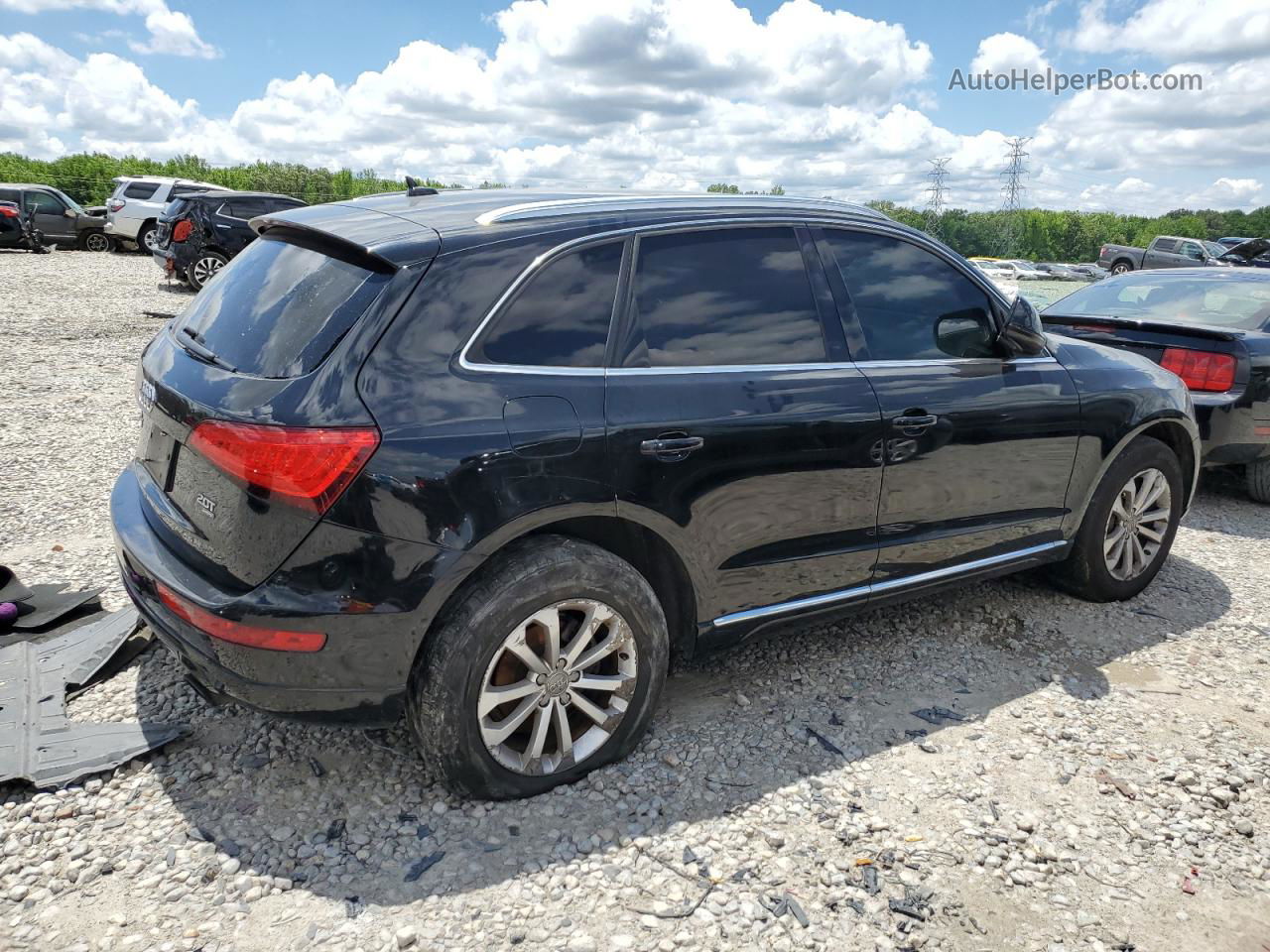 2014 Audi Q5 Premium Черный vin: WA1CFAFP2EA061366