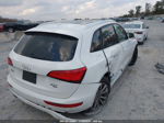 2014 Audi Q5 2.0t Premium White vin: WA1CFAFP2EA120304