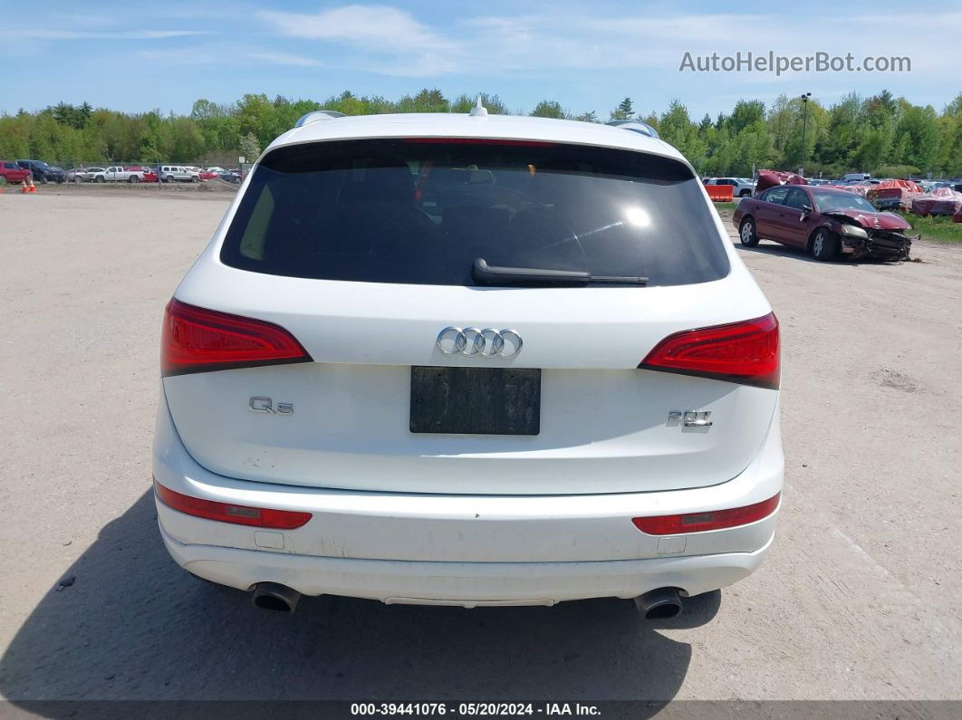 2014 Audi Q5 2.0t Premium Белый vin: WA1CFAFP2EA120447