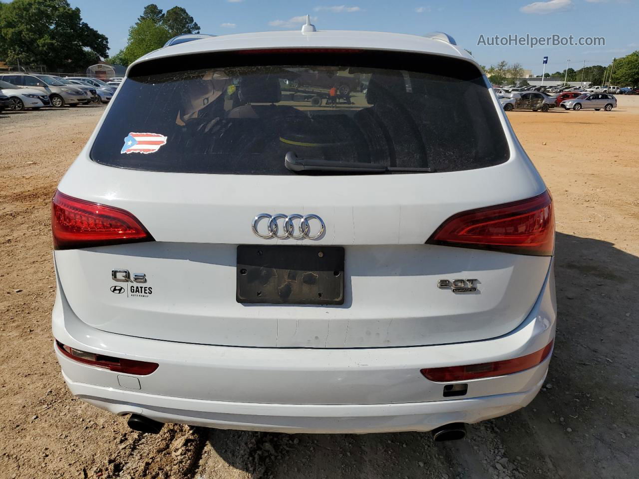 2014 Audi Q5 Premium Белый vin: WA1CFAFP3EA037187