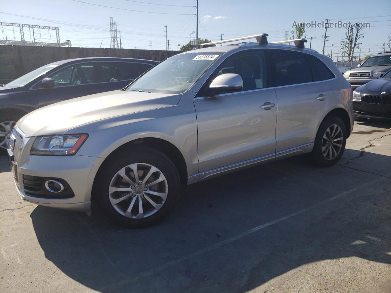 2014 Audi Q5 Premium Желто-коричневый vin: WA1CFAFP3EA039876