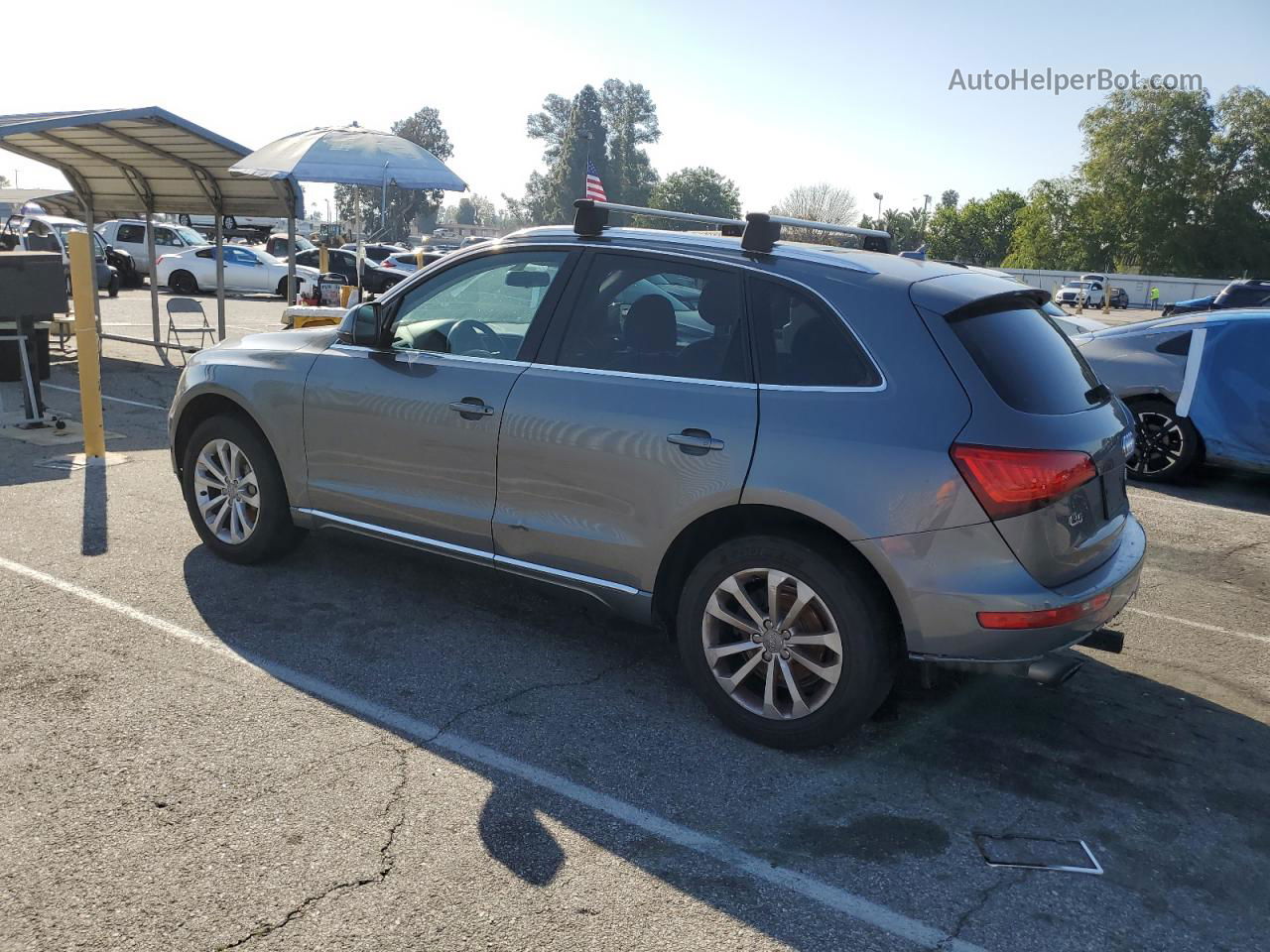 2014 Audi Q5 Premium Gray vin: WA1CFAFP4EA045332