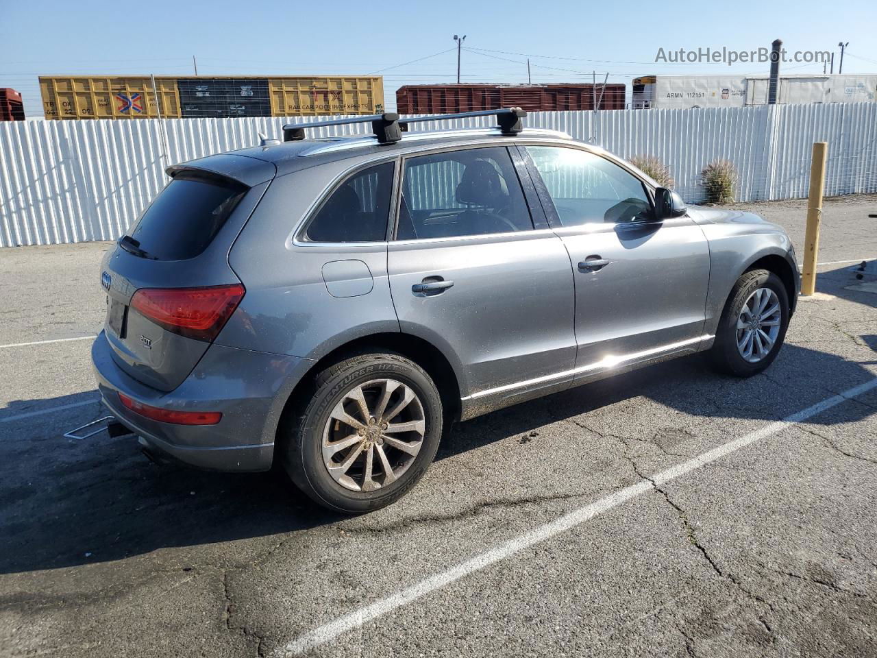 2014 Audi Q5 Premium Gray vin: WA1CFAFP4EA045332