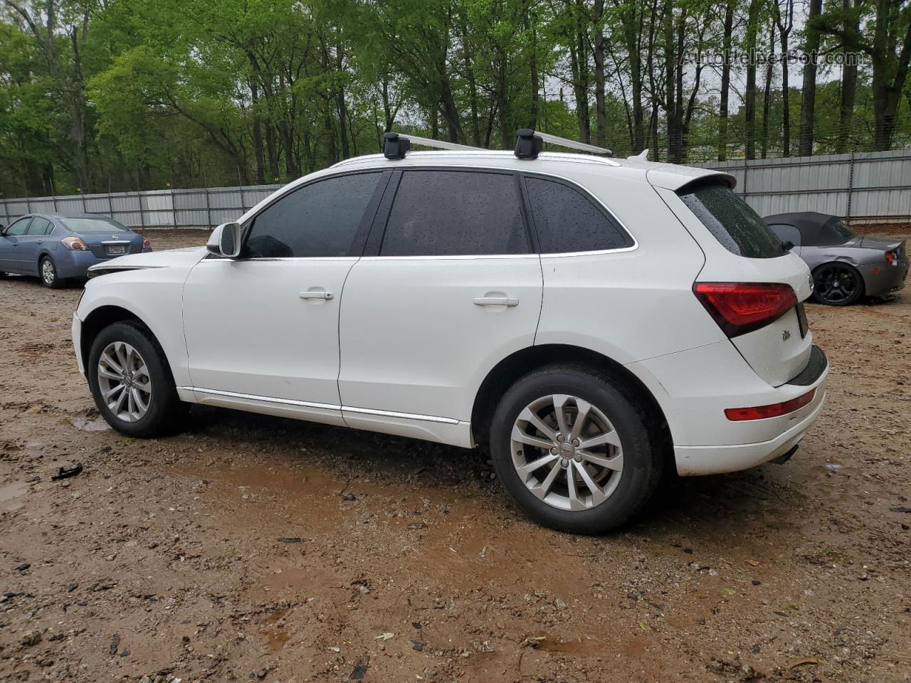 2014 Audi Q5 Premium White vin: WA1CFAFP5EA022979