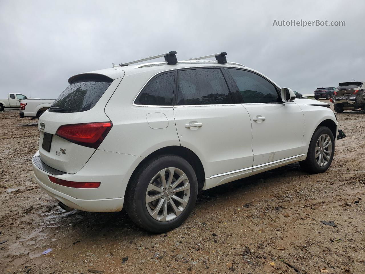 2014 Audi Q5 Premium White vin: WA1CFAFP5EA022979