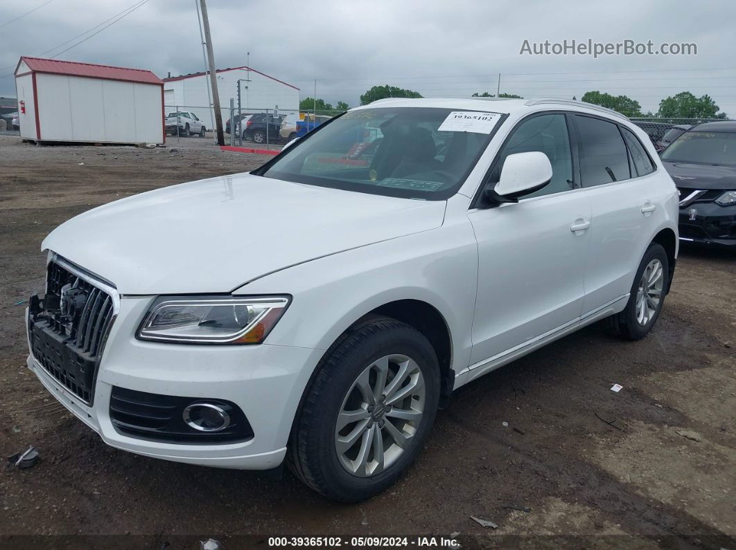 2014 Audi Q5 2.0t Premium Белый vin: WA1CFAFP6EA048880