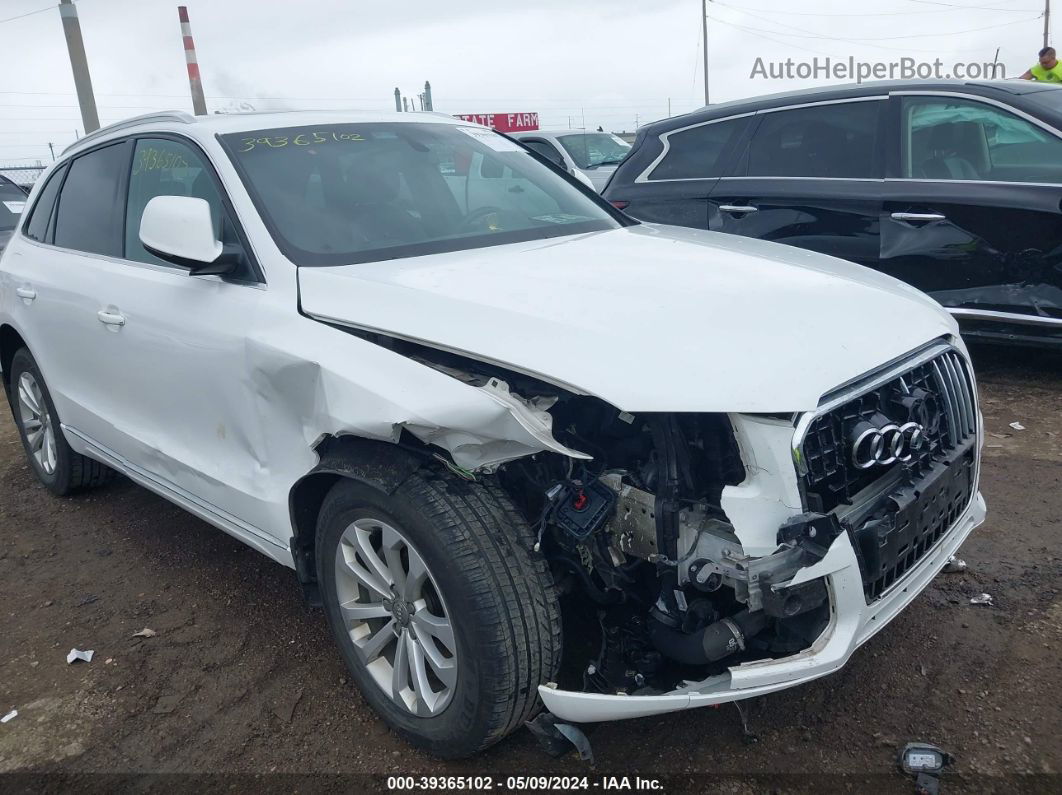 2014 Audi Q5 2.0t Premium Белый vin: WA1CFAFP6EA048880