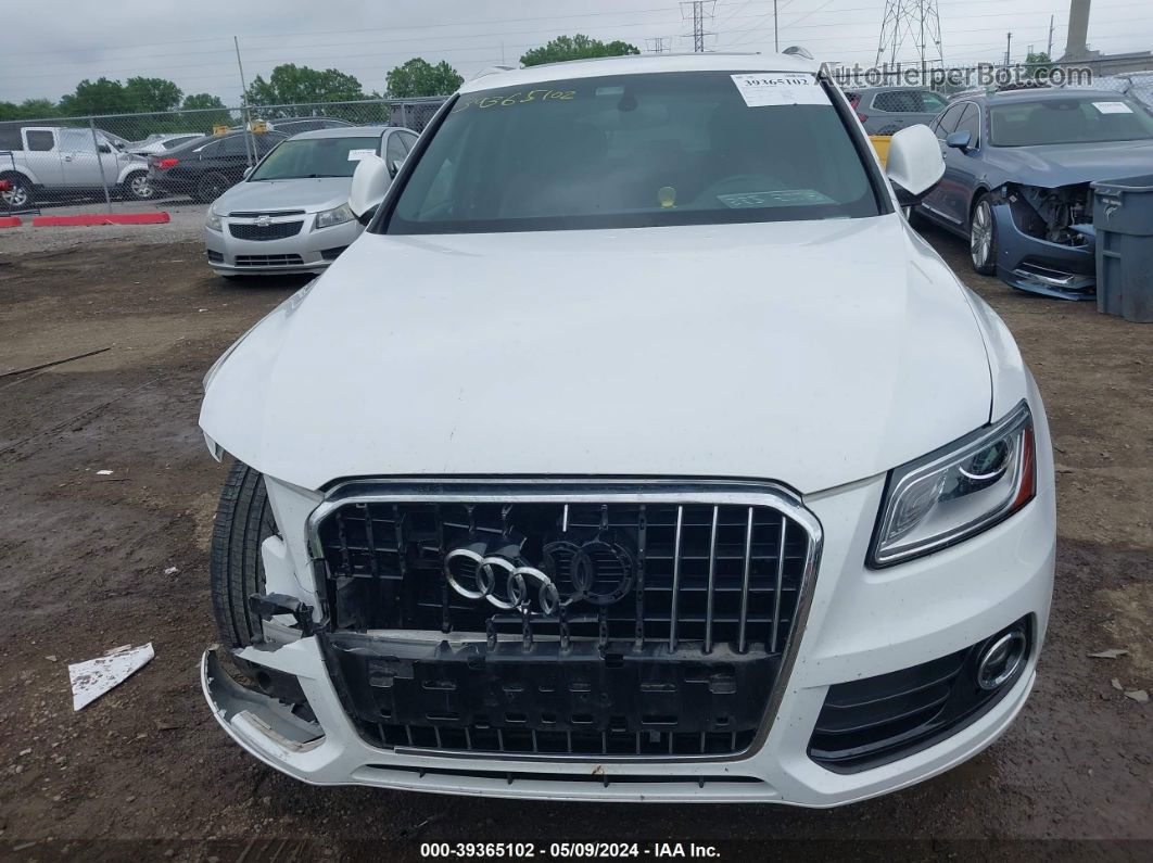 2014 Audi Q5 2.0t Premium Белый vin: WA1CFAFP6EA048880