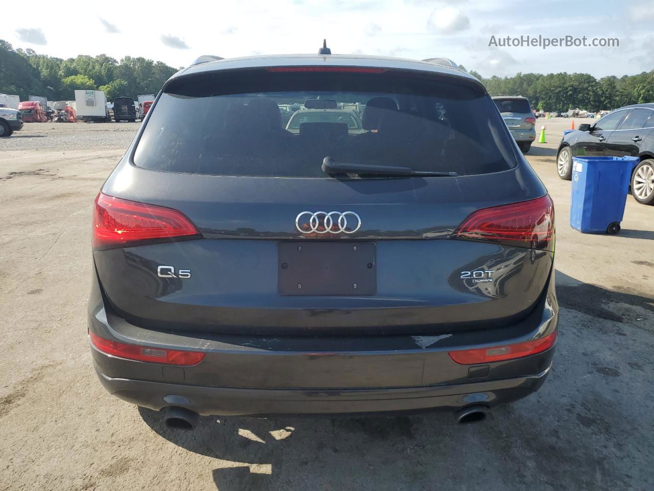 2014 Audi Q5 Premium Charcoal vin: WA1CFAFP8EA062098