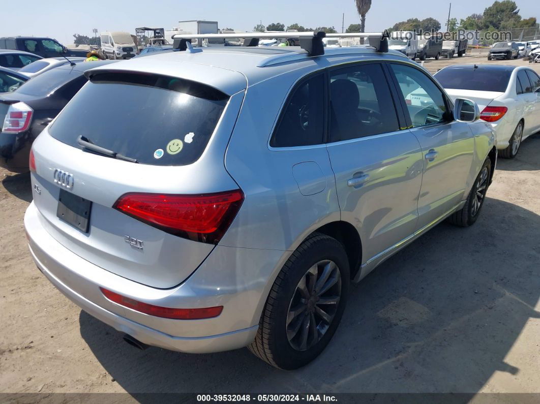 2014 Audi Q5 2.0t Premium Silver vin: WA1CFAFP8EA092718