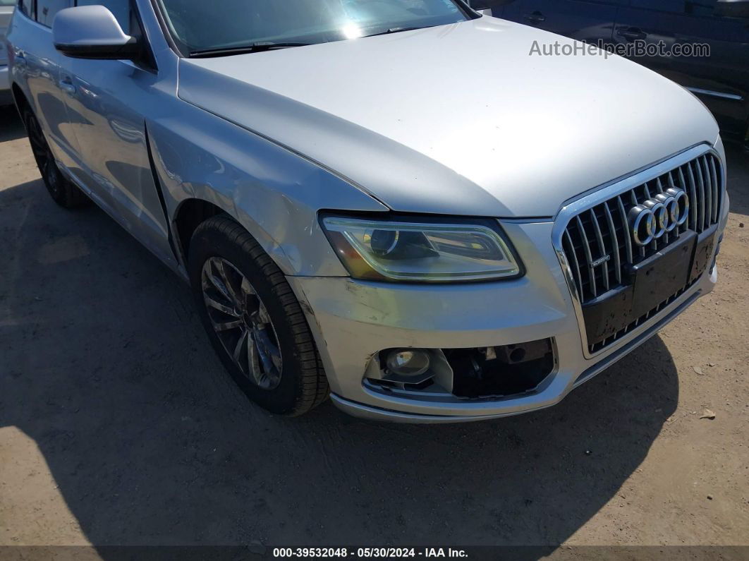 2014 Audi Q5 2.0t Premium Silver vin: WA1CFAFP8EA092718