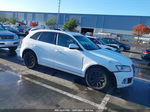 2014 Audi Q5 2.0t Premium White vin: WA1CFAFP8EA117858