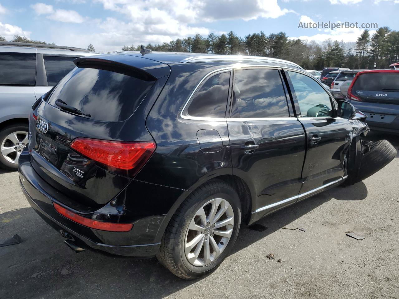 2014 Audi Q5 Premium Black vin: WA1CFAFP9EA099189