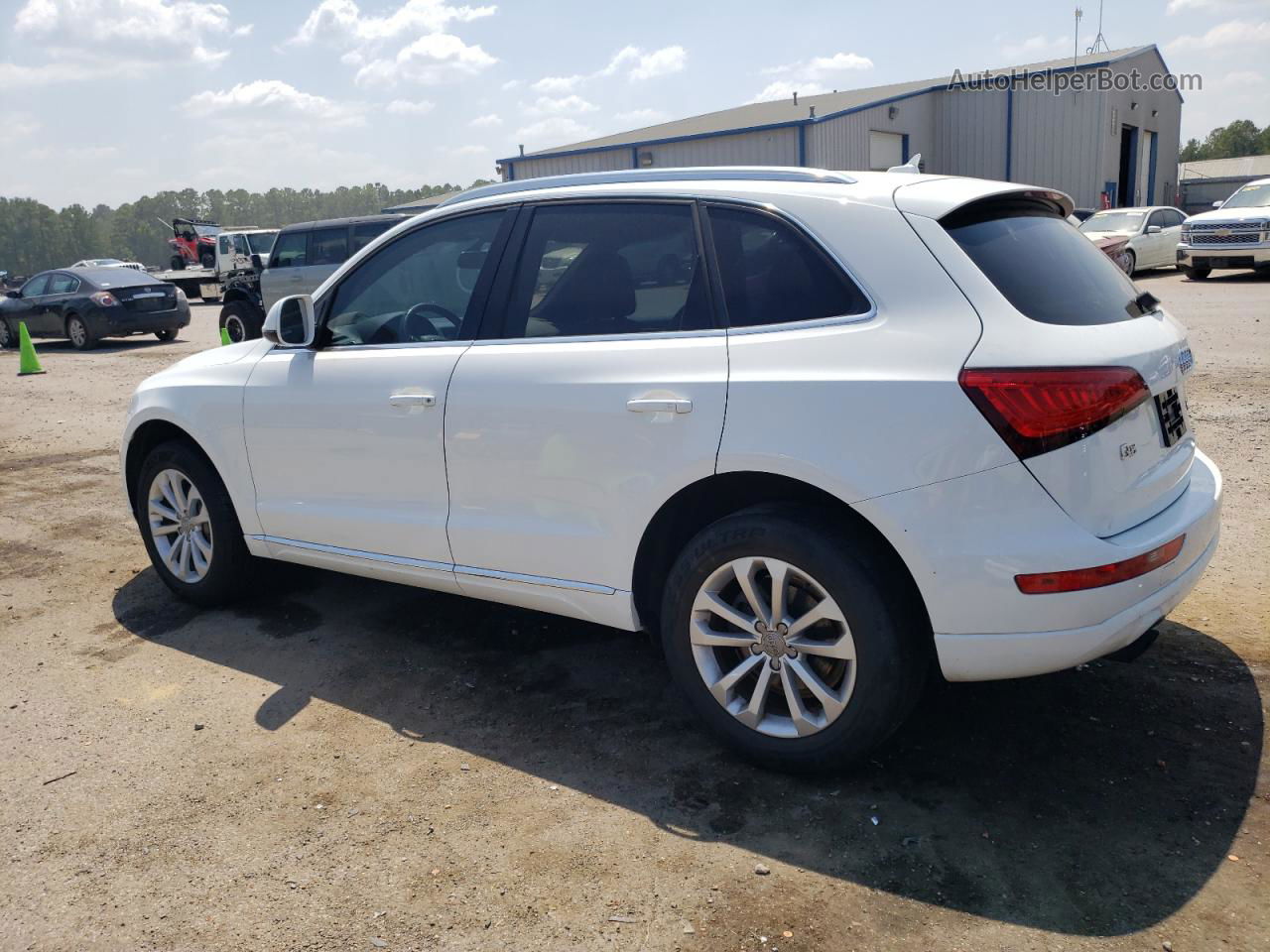 2014 Audi Q5 Premium White vin: WA1CFAFPXEA022783