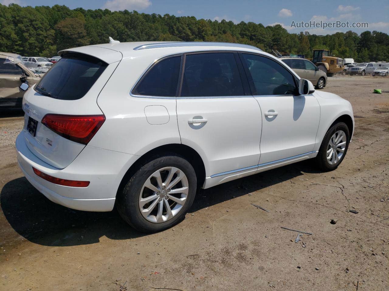 2014 Audi Q5 Premium White vin: WA1CFAFPXEA022783