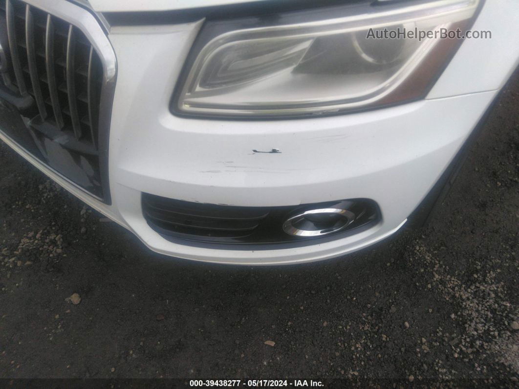 2014 Audi Q5 2.0t Premium White vin: WA1CFAFPXEA075323