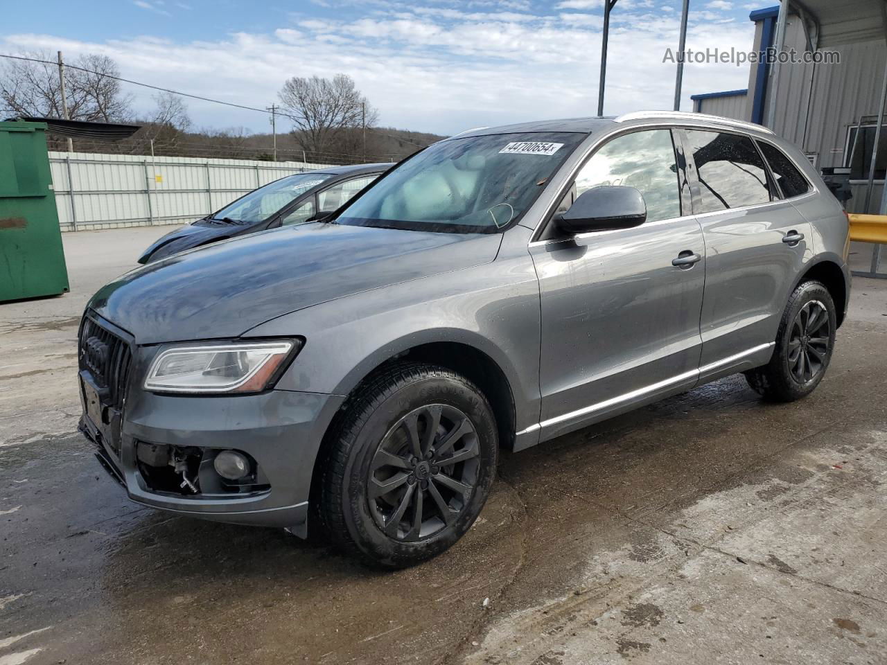 2014 Audi Q5 Premium Gray vin: WA1CFAFPXEA112399