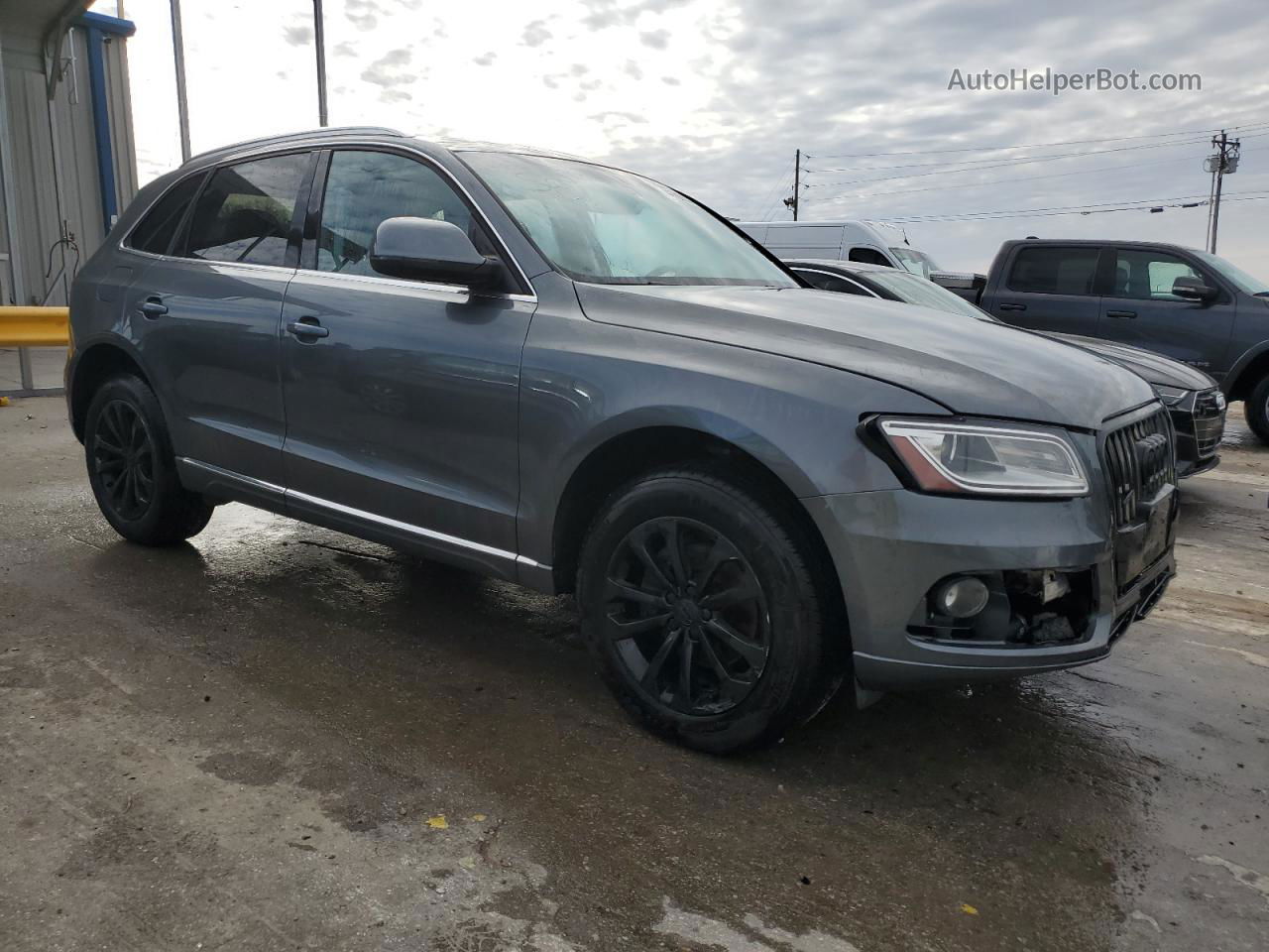 2014 Audi Q5 Premium Gray vin: WA1CFAFPXEA112399