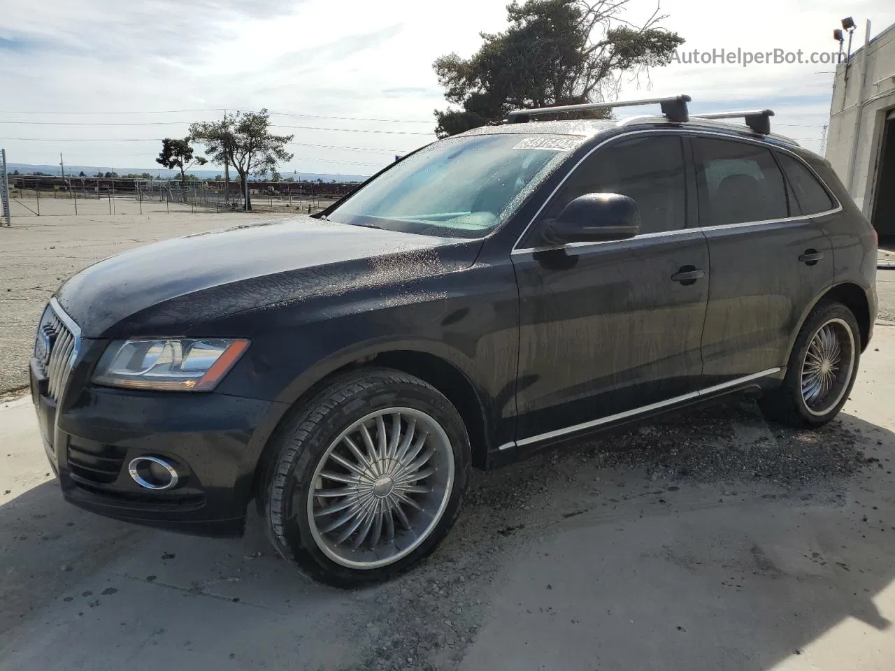 2014 Audi Q5 Premium Черный vin: WA1CFBFP9EA086299