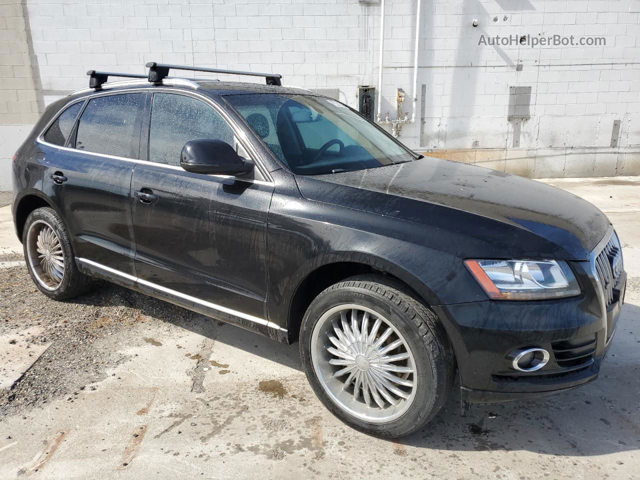 2014 Audi Q5 Premium Черный vin: WA1CFBFP9EA086299