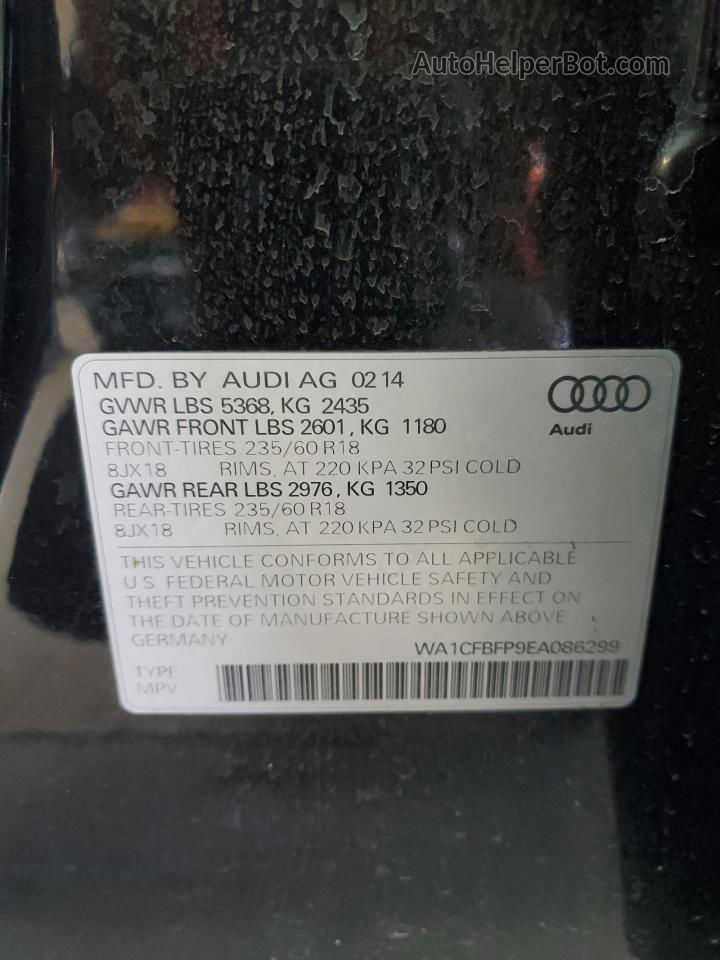 2014 Audi Q5 Premium Black vin: WA1CFBFP9EA086299