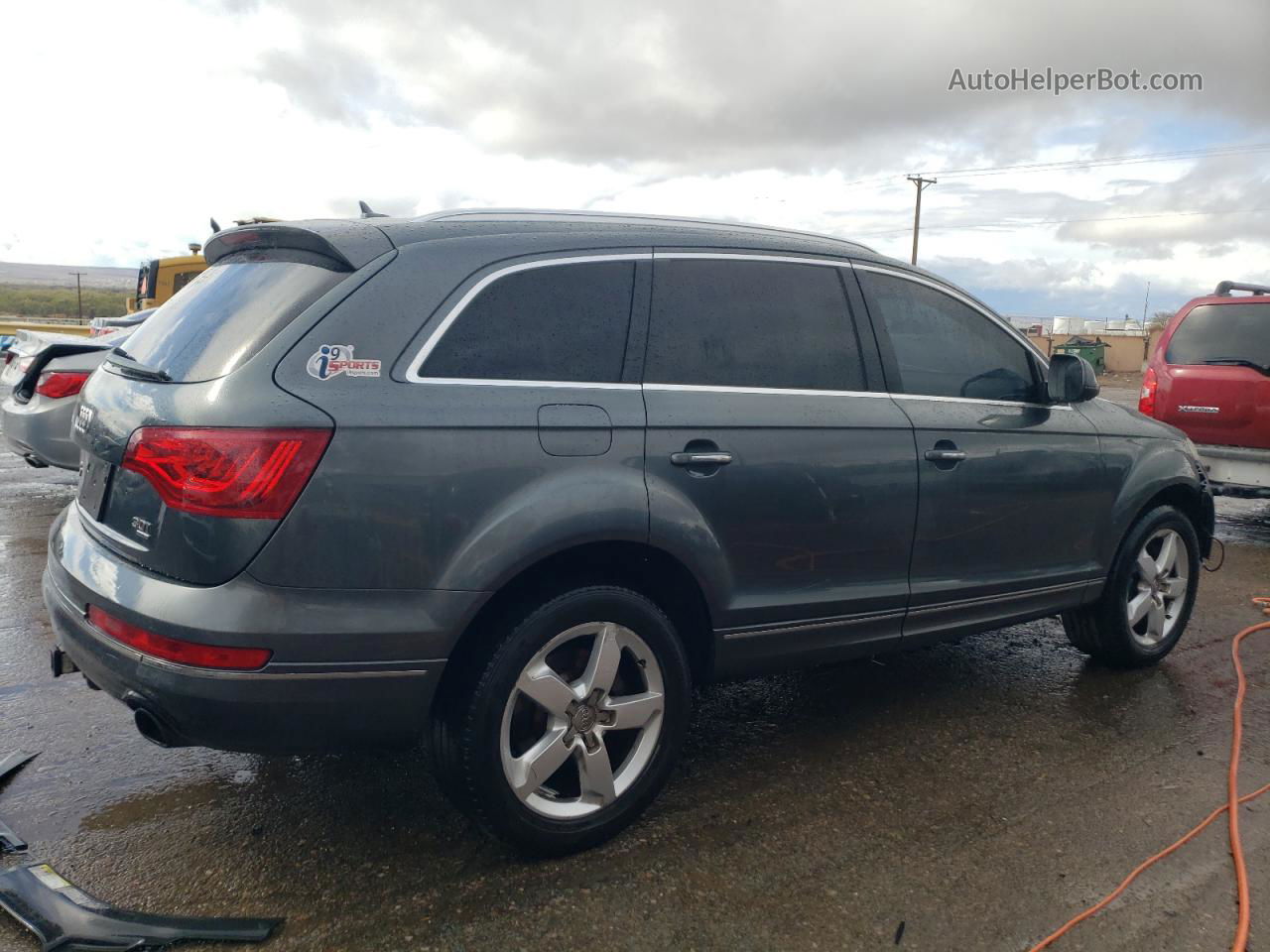 2015 Audi Q7 Premium Серый vin: WA1CGAFE2FD008484