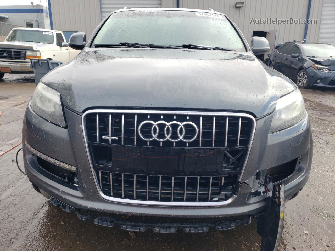 2015 Audi Q7 Premium Gray vin: WA1CGAFE2FD008484