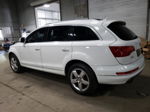 2015 Audi Q7 Premium White vin: WA1CGAFE2FD027651