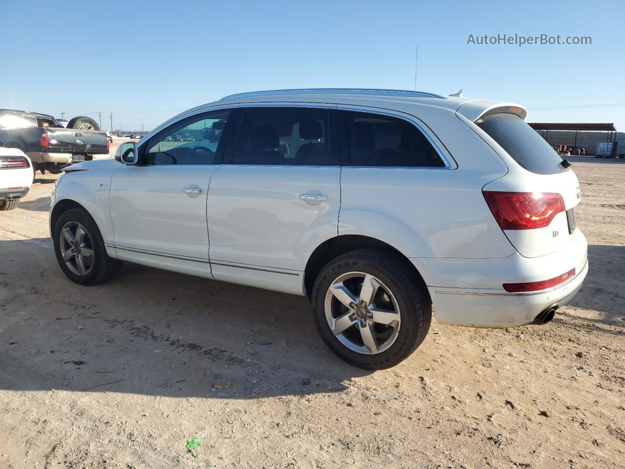 2015 Audi Q7 Premium White vin: WA1CGAFE6FD018029