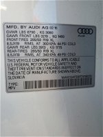 2015 Audi Q7 Premium White vin: WA1CGAFE6FD018029