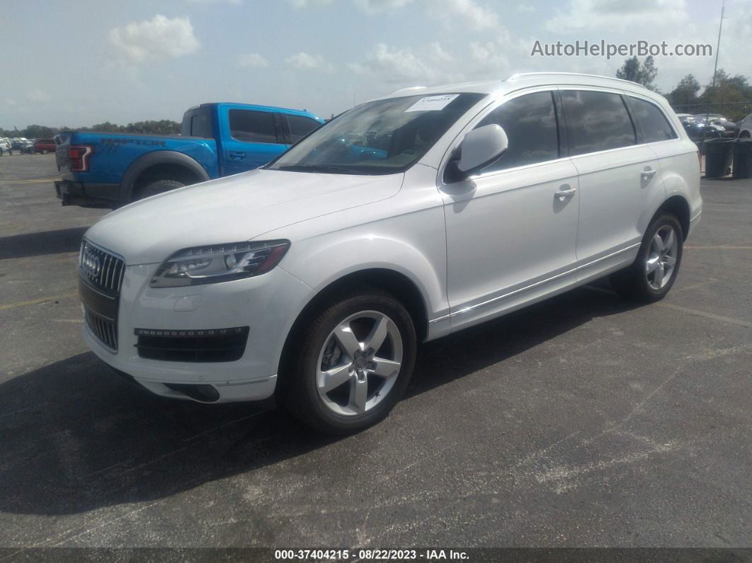 2015 Audi Q7 3.0t Premium White vin: WA1CGAFEXFD017871