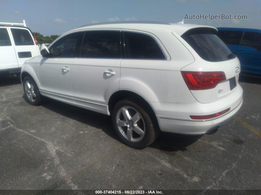 2015 Audi Q7 3.0t Premium White vin: WA1CGAFEXFD017871