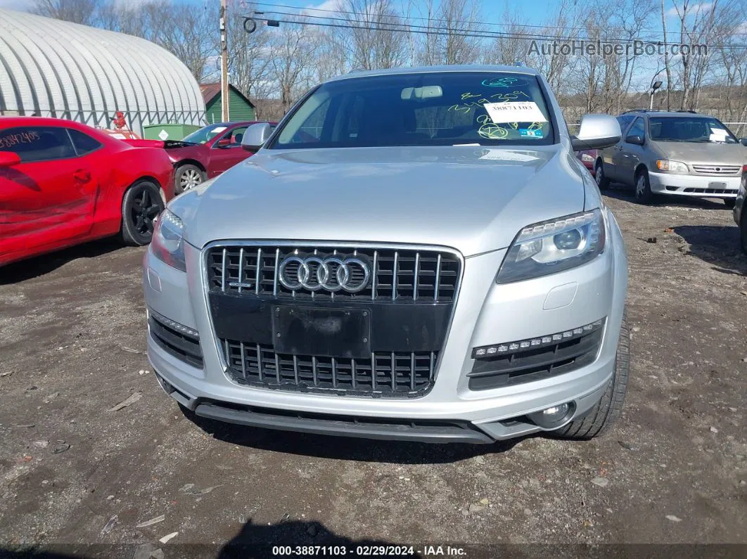 2015 Audi Q7 3.0t Premium Silver vin: WA1CGBFE8FD013713