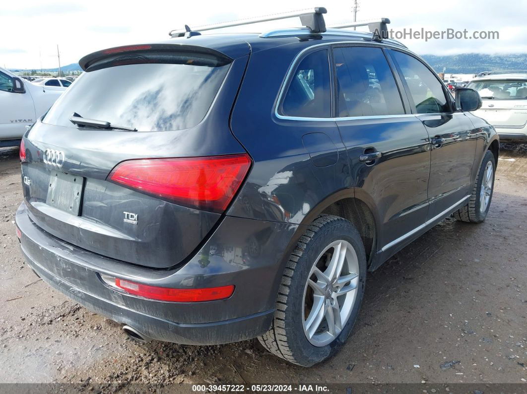 2014 Audi Q5 3.0 Tdi Premium Plus Black vin: WA1CMAFP0EA043910