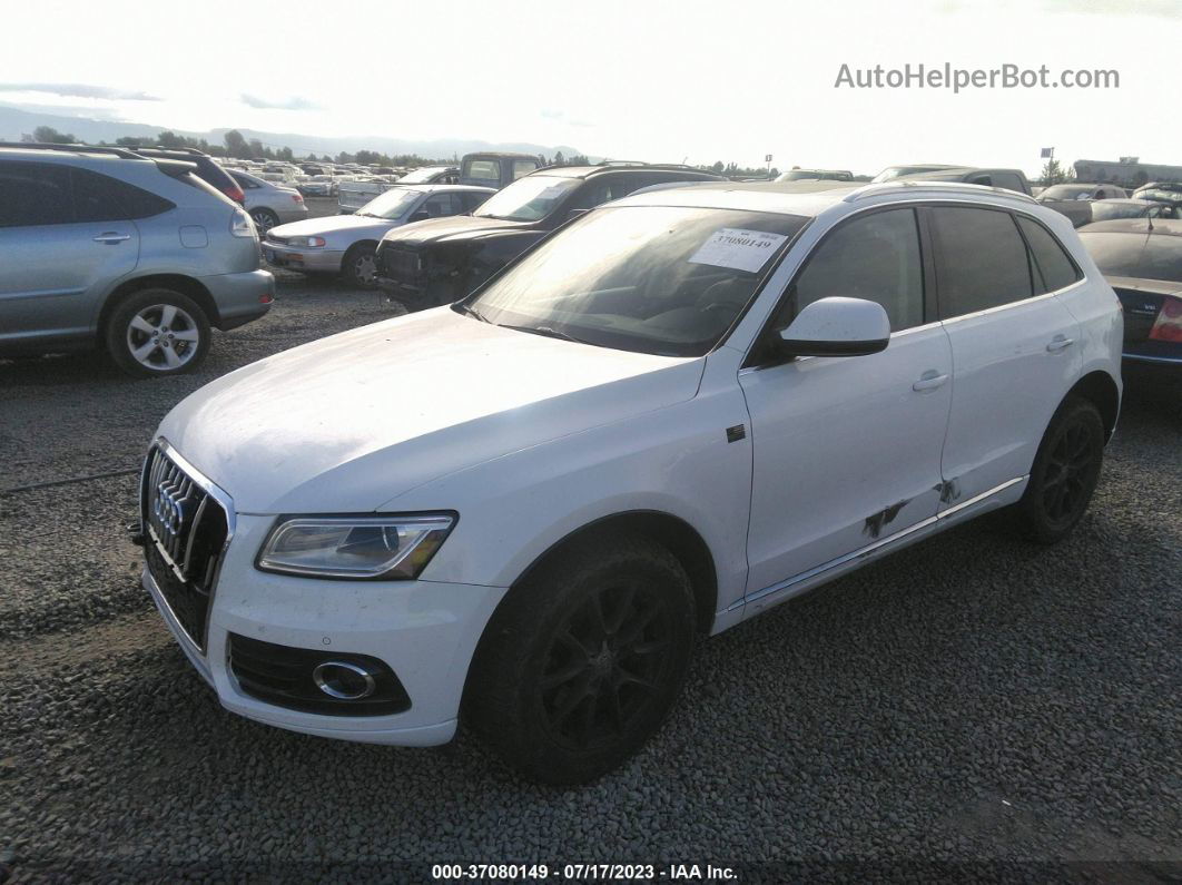 2014 Audi Q5 Premium Plus Белый vin: WA1CMAFP0EA089530