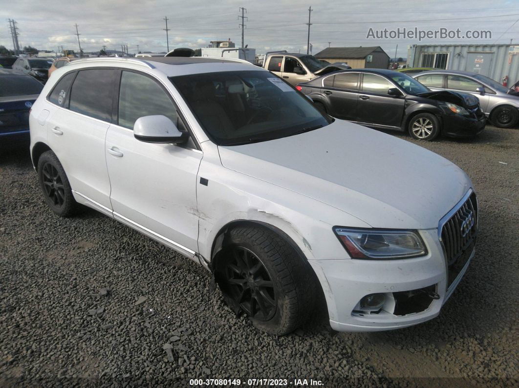 2014 Audi Q5 Premium Plus Белый vin: WA1CMAFP0EA089530