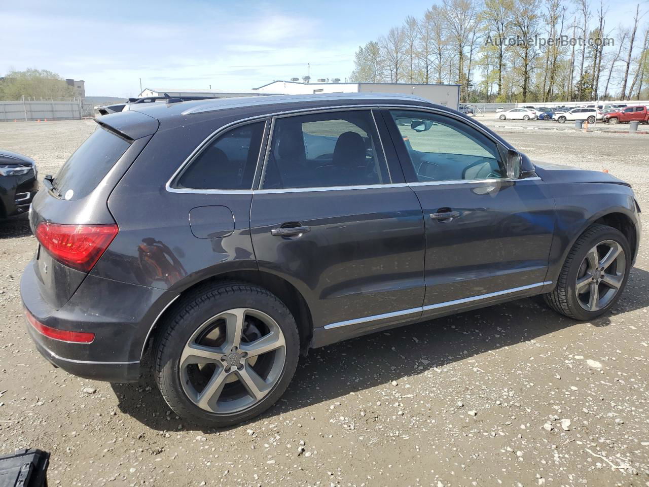 2014 Audi Q5 Tdi Premium Plus Gray vin: WA1CMAFP1EA029255